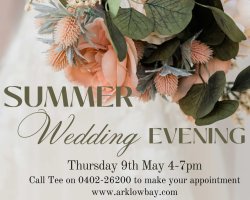 Join us at our Summer Wedding Evening, 4pm-7pm